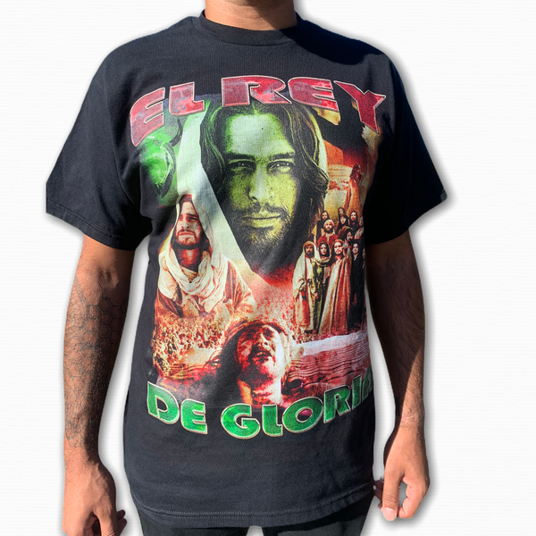 EL REY DE GLORIA RAP T-SHIRT